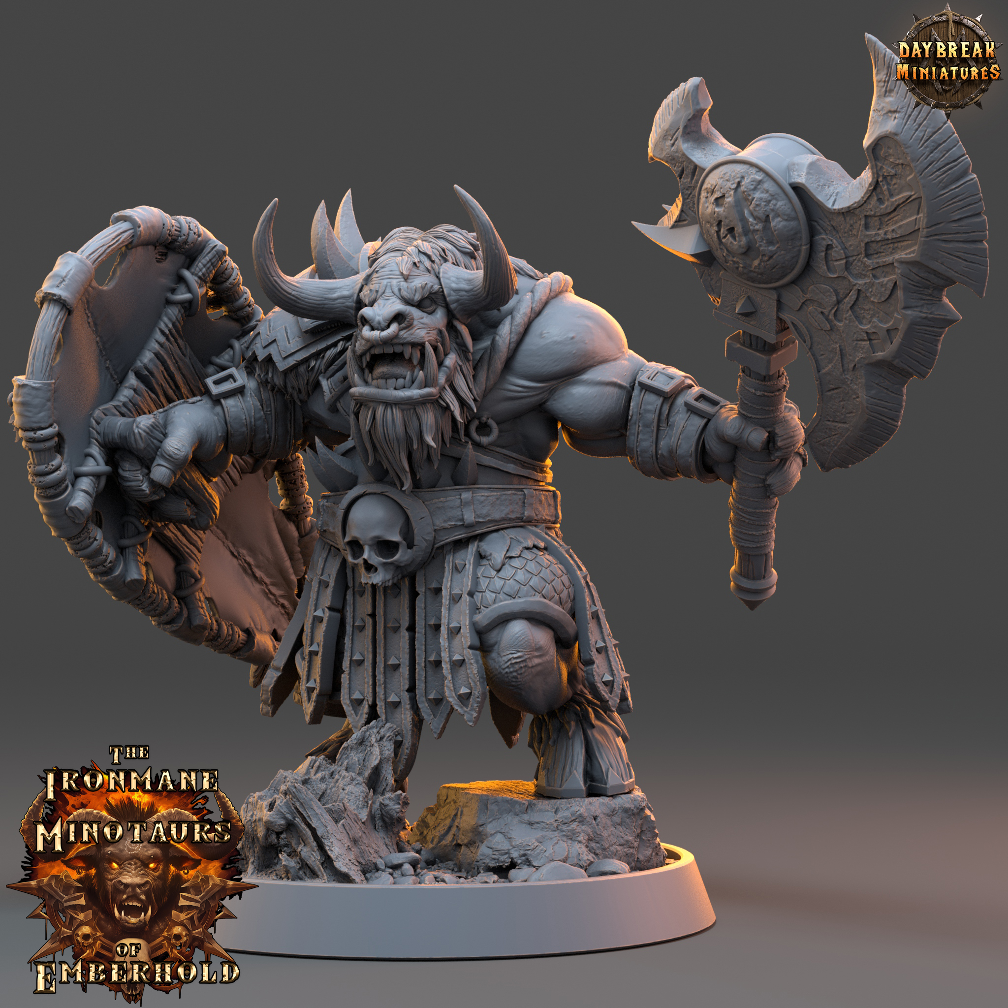 Garruk Bloodmaw - The Ironmane Minotaurs of Emberhold